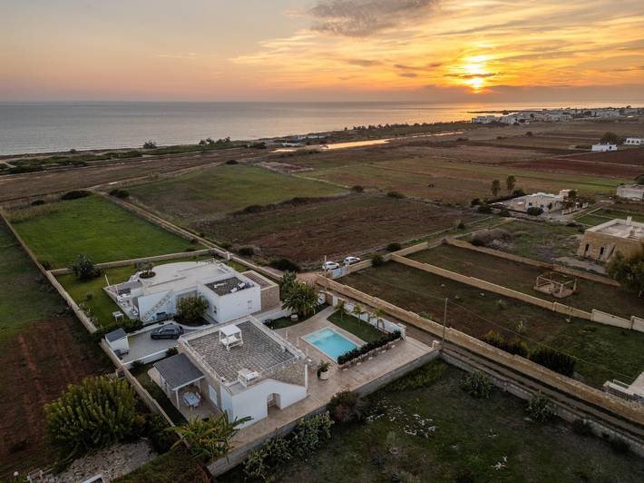 Villa Palibella - Torre Pali in Spiaggia di Torre Pali (Salve), Salve