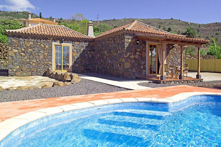 Ferienhaus für 4 Personen, mit Terrasse und Garten sowie Seeblick in Tijarafe - 3