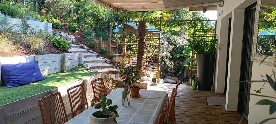 Gîte pour 5 personnes, avec jardin dans Plage Naturistes