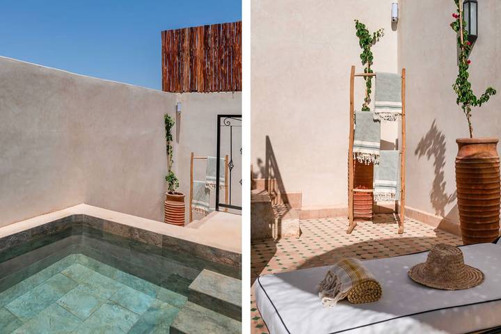 Location de vacances pour 8 personnes, avec jardin et terrasse à Marrakech - 3