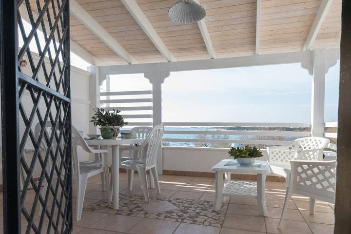 Casa vacanza per 5 persone con giardino in Porto Cesareo, Golfo di Taranto