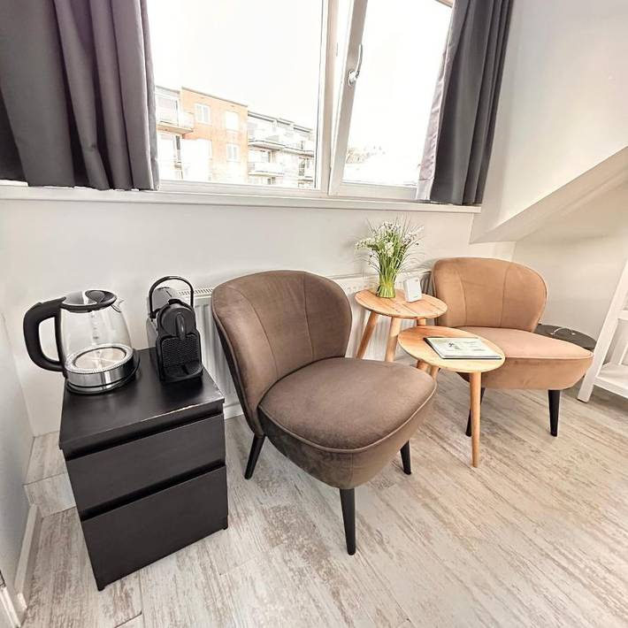 Appartement voor 2 personen, with terras and tuin as well as uitzicht in Zandvoort