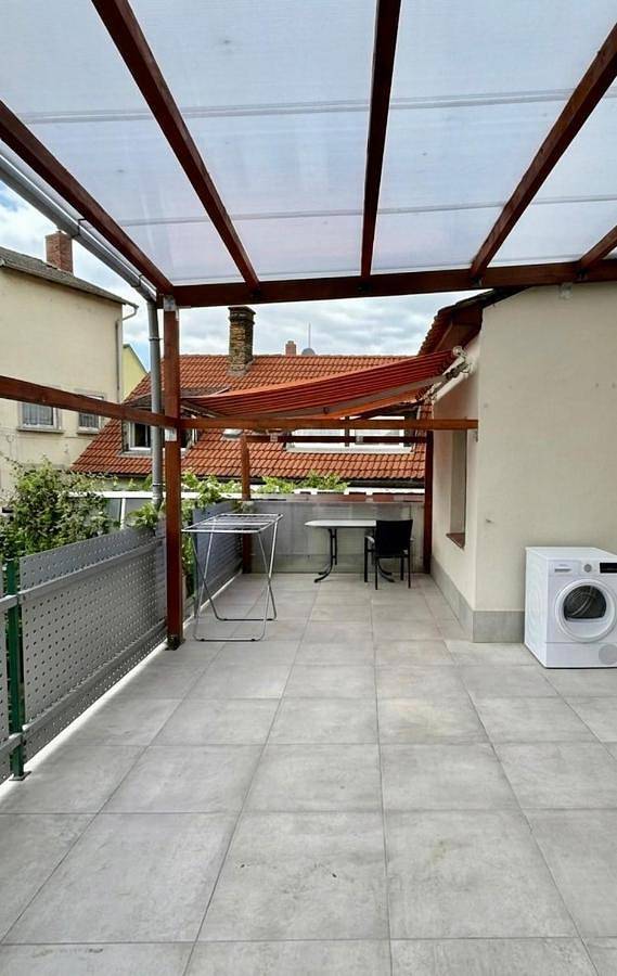 Ferienwohnung für 11 Personen, mit Terrasse und Ausblick in Rheinhessen - 4