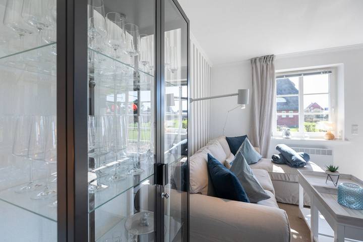 Ferienwohnung für 5 Personen, mit Terrasse und Garten sowie Ausblick in Nordstrand - 4