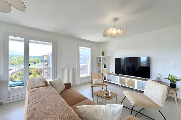 Gîte pour 6 personnes, avec Balcon à La Motte-Servolex