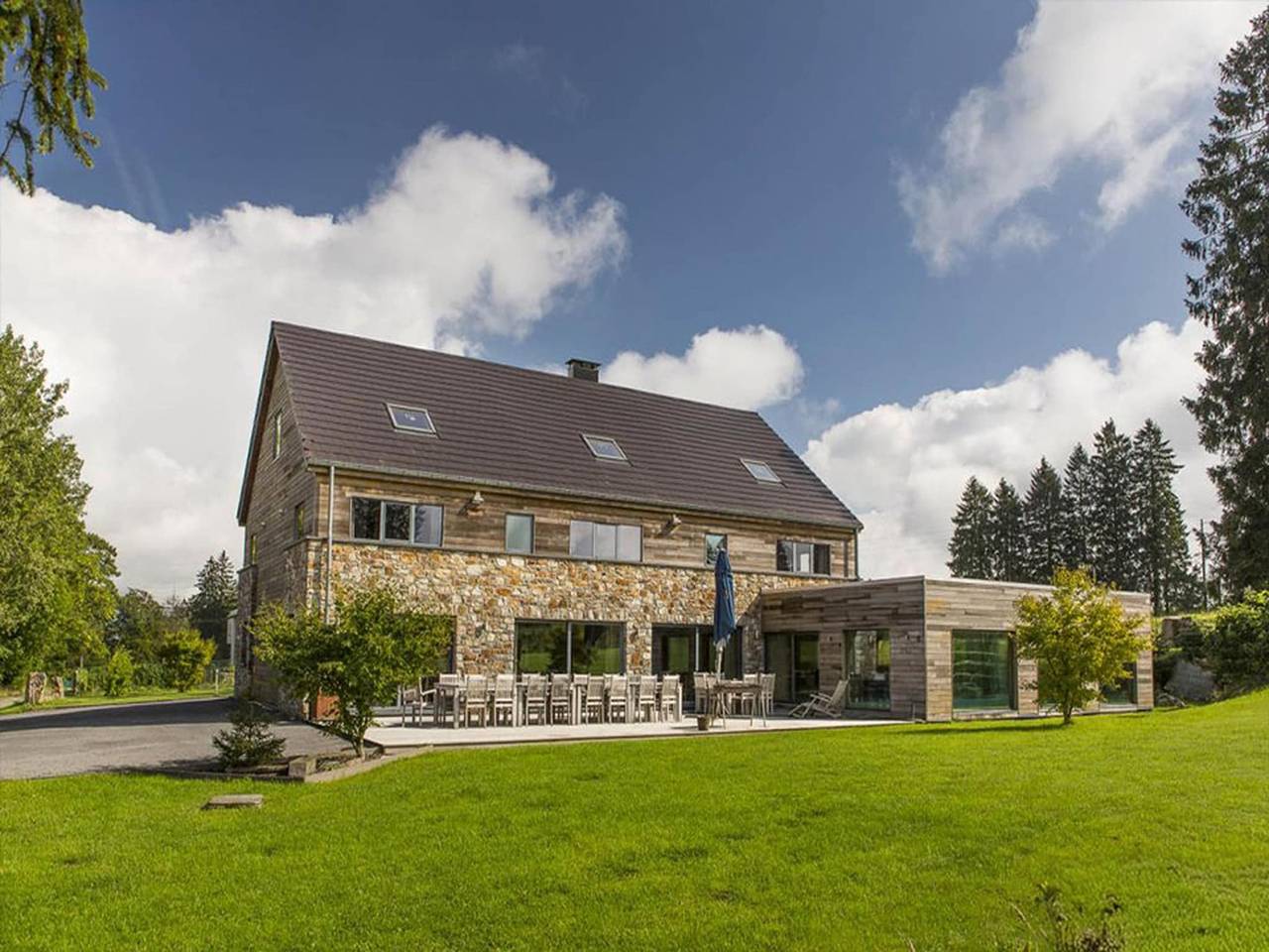 Villa in Belgien mit Wellness und Garten in Cokaifagne, Jalhay