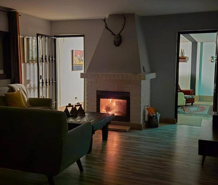 Casa rural para 3 personas, con vistas además de jardín y piscina, Se admiten mascotas en La Alcarria - 3