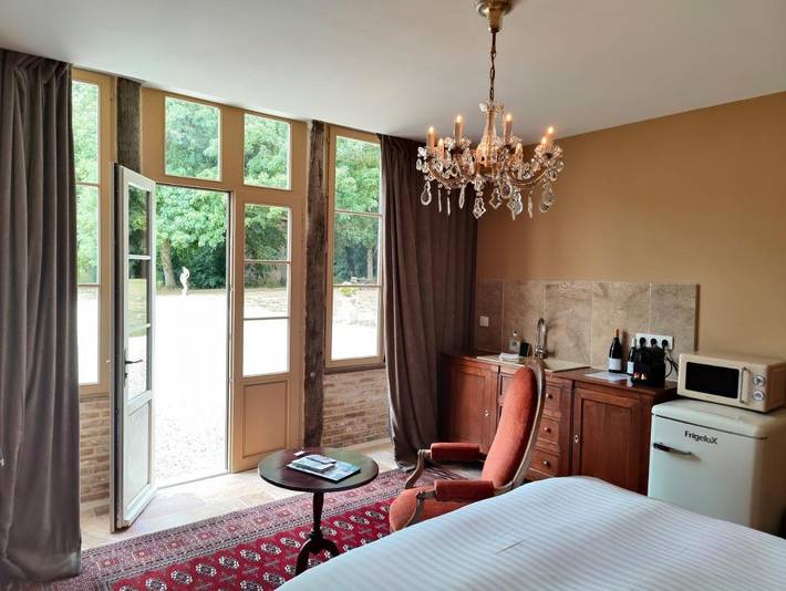 Gîte pour 2 personnes, avec vue et jardin, animaux acceptés à Le Subdray - 3