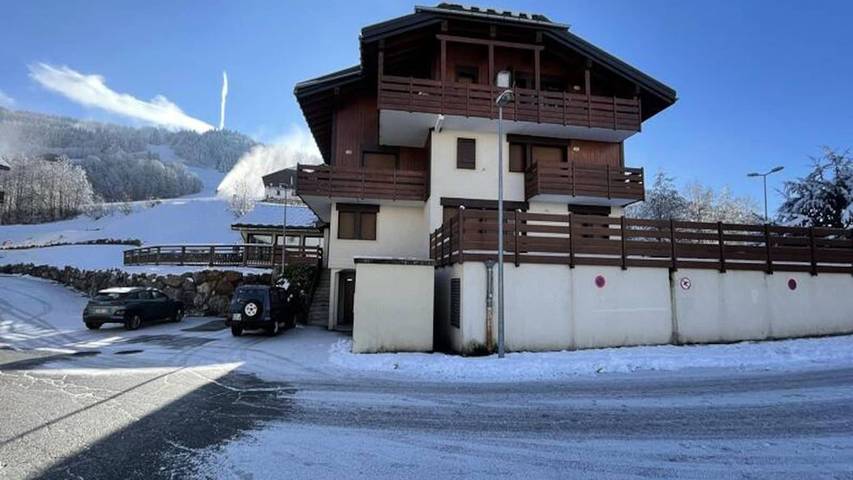 Chalet pour 5 personnes, avec piscine à Flumet