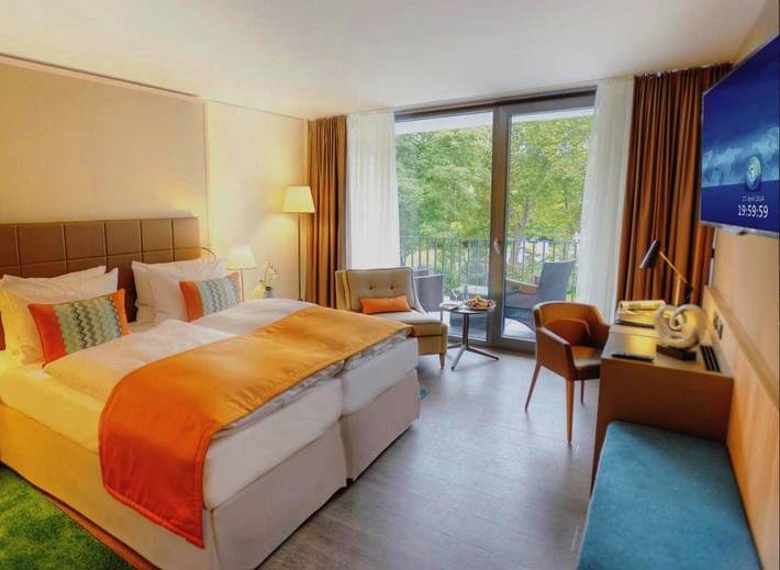 Hotel für 2 Personen, mit Whirlpool und Terrasse sowie Garten und Pool in Mainz - 2