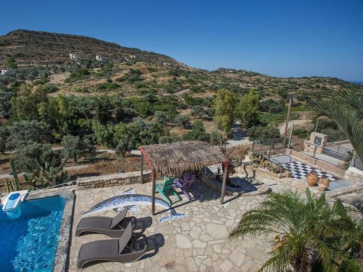 Ferienhaus für 5 Personen, mit Balkon und Terrasse sowie Garten und Pool in Pitsidia - 3