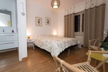 Maison d’hôte pour 3 personnes, avec jardin ainsi que terrasse et piscine en Moselle