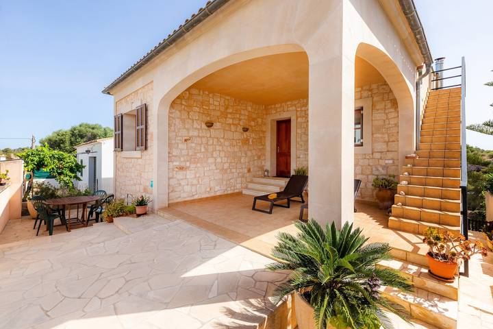Ferienhaus für 5 Personen, mit Balkon