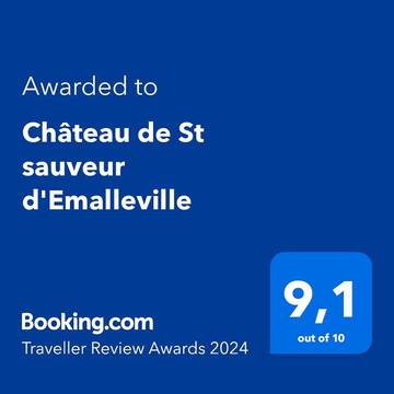 Chambre d’hôte pour 2 personnes, avec jardin ainsi que terrasse et vue à Saint-Sauveur-d'Émalleville