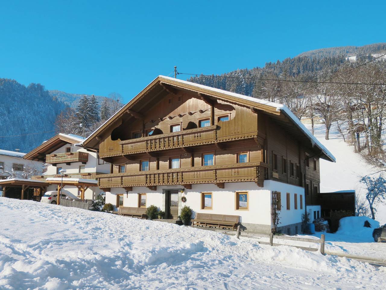 Ganze Wohnung, Bauernhaus Schusterhäusl in Tuxer Alpen, Schwendau