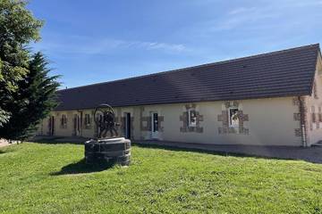 Gîte pour 4 personnes, avec jardin dans Thiel-sur-Acolin