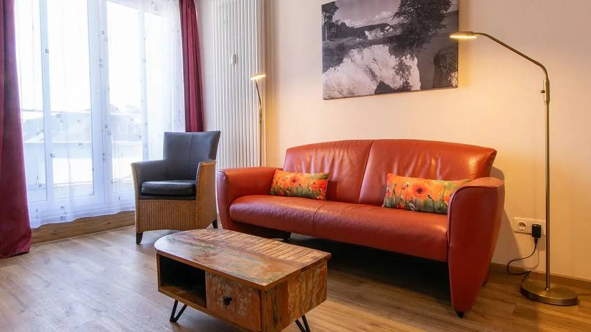 Ferienwohnung für 2 Personen, mit Balkon und Sauna in Bansin