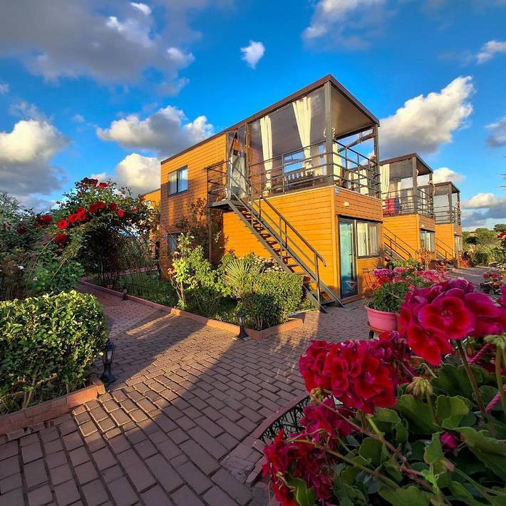 Bungalow für 6 Personen, mit Balkon und Terrasse sowie Garten und Ausblick in Bulgarien - 2
