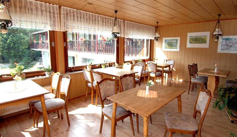 Hotel für 2 Personen, mit Terrasse und Garten sowie Ausblick in Wieda - 3
