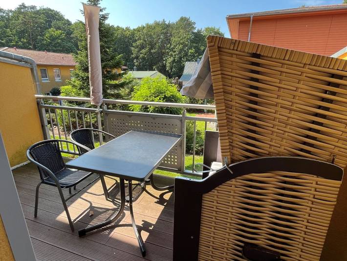Ferienpark für 5 Personen, mit Balkon und Garten in Zempin