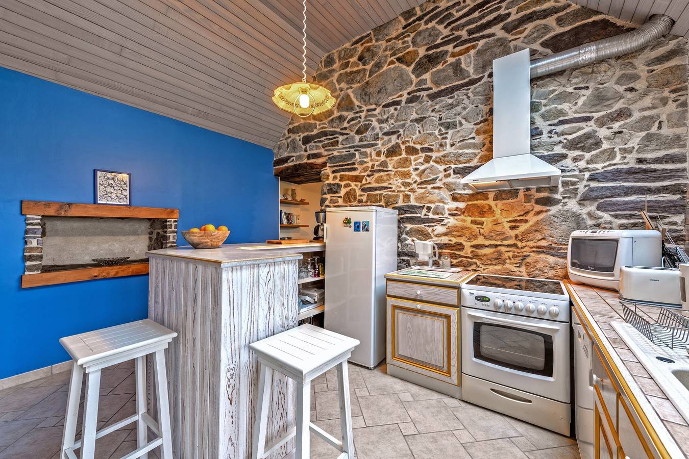 Menez Triaou - Maison avec grand jardin in Plomodiern, Région de Châteaulin