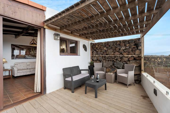 Casa rural para 2 personas, con Jardín en Frontera , El Hierro