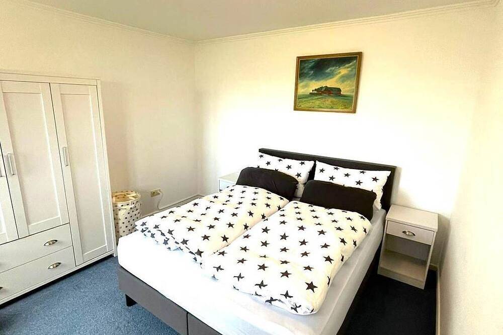 Ganze Wohnung, Hallig Hüs 1 - Erleben Sie erholsame Tage in unserer gemütlichen Wohnung auf in Langeneß, Halligen