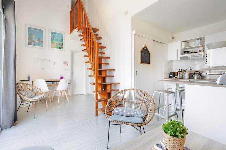 Ferienwohnung für 4 Personen, mit Balkon und Kinderpool in La Rochelle - 3
