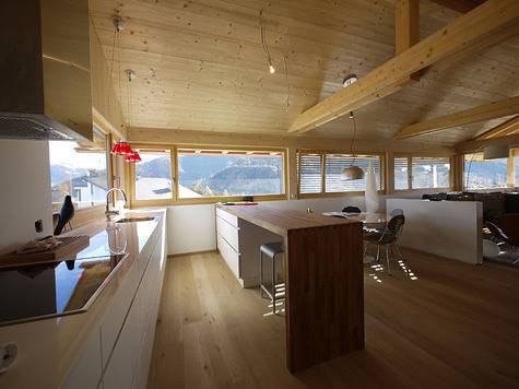 Bellevue n°37, bright, modern chalet in Chalais, Wallisian Alps
