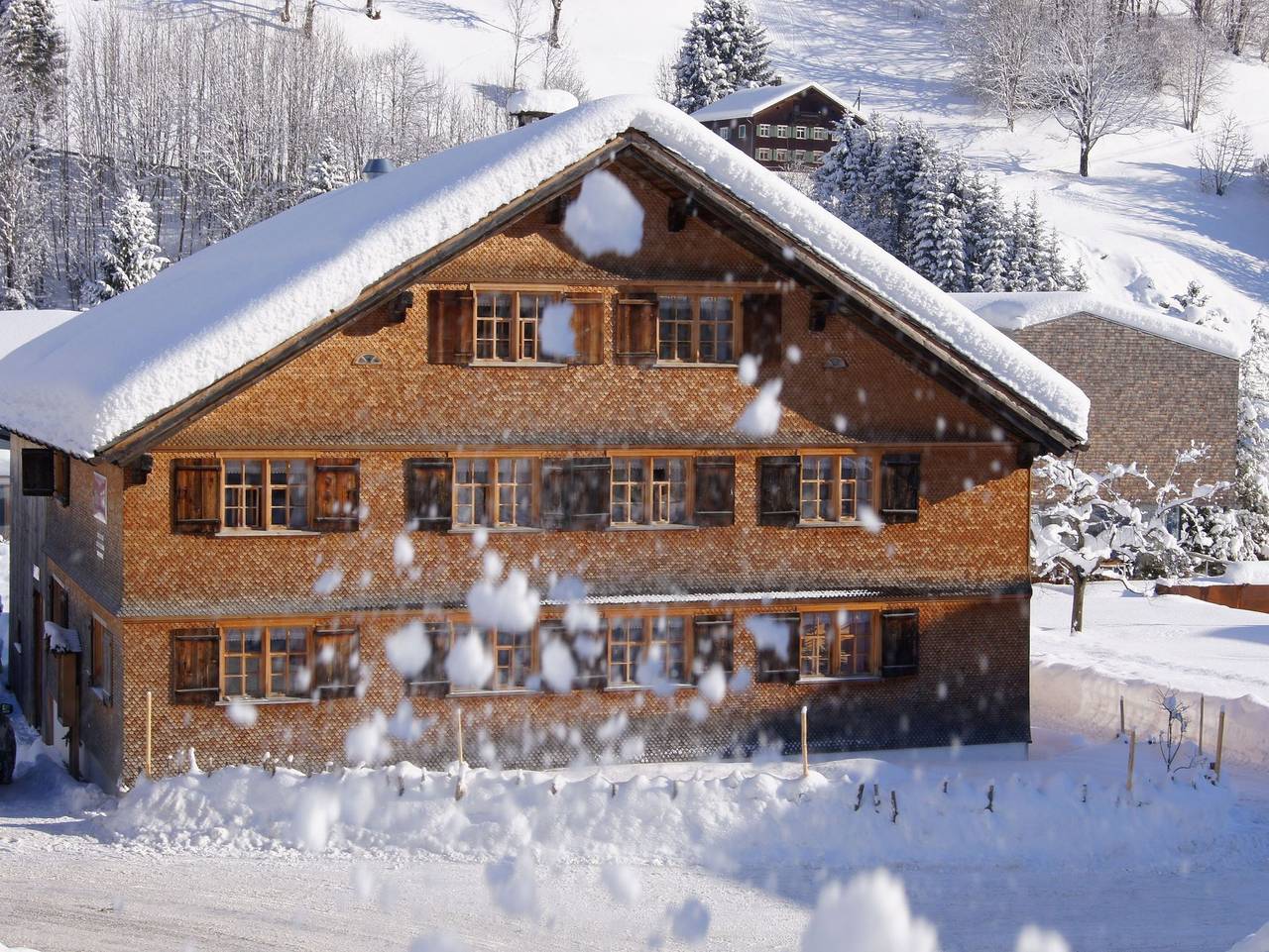 Denkmalgeschütztes Haus im idyllischen Mellau - Nazes Hus - Familiezimmer Kanisfluh in Mellau, Bregenzerwald