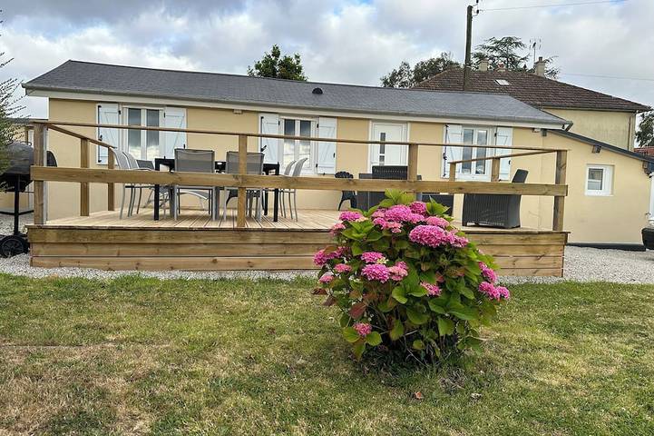 Maison de vacances pour 4 personnes, avec jardin et terrasse