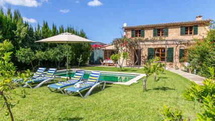 Luxus-Finca für 4 Personen, mit Garten und Terrasse, kinderfreundlich in Sóller