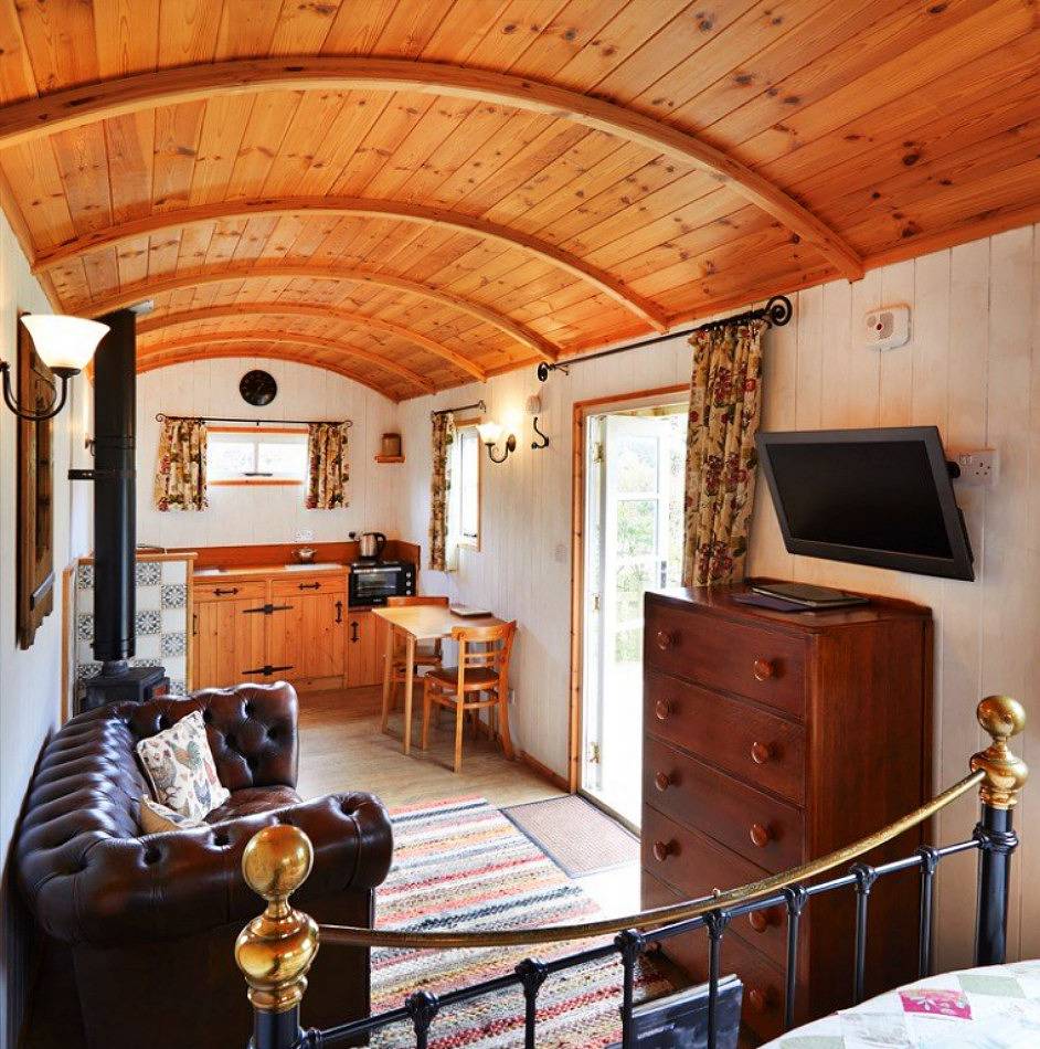 Shepherd's Retreat at Morrells Wood in Shropshire Hills