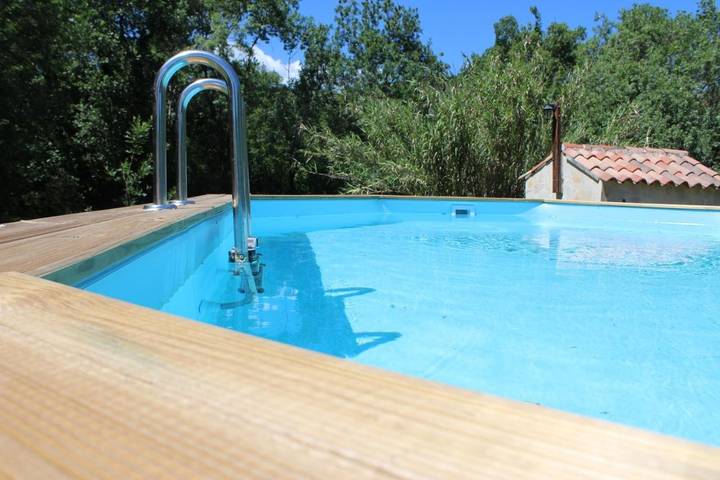 Gîte pour 5 personnes, avec vue ainsi que piscine et jardin à Saint-Christol-lès-Alès - 2