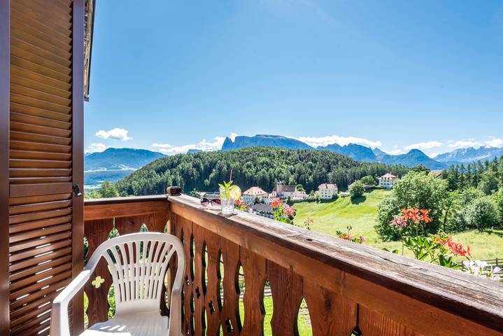 Ferienwohnung für 4 Personen, mit Garten und Balkon, mit Haustier