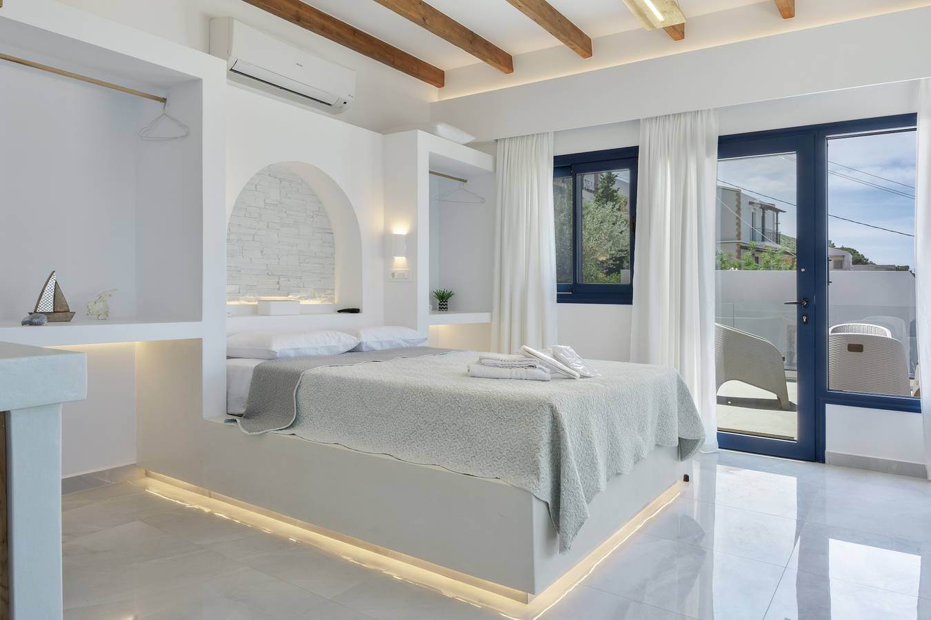 Hel leilighet, Ferieleilighet for 2 personer med balkong in Mirties, Kalymnos