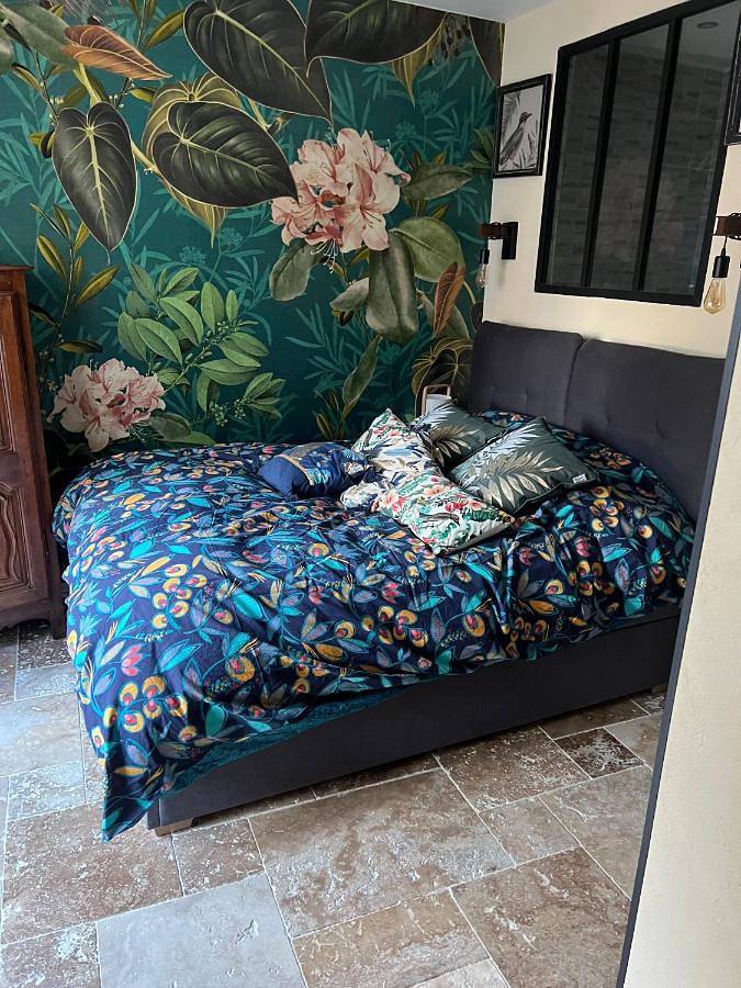 Appartement de vacances pour 2 personnes, avec piscine et jardin