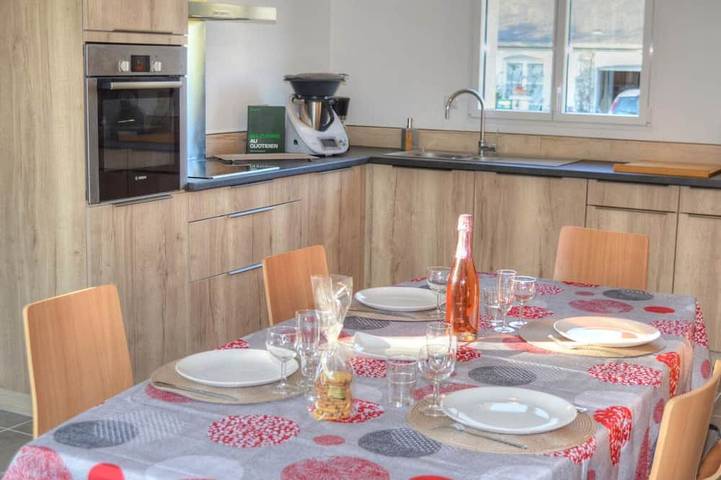 Gîte pour 4 personnes, avec Terrasse et Jardin à Chenonceaux