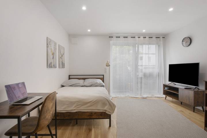 Ferienwohnung für 2 Personen, mit Balkon in Augsburg