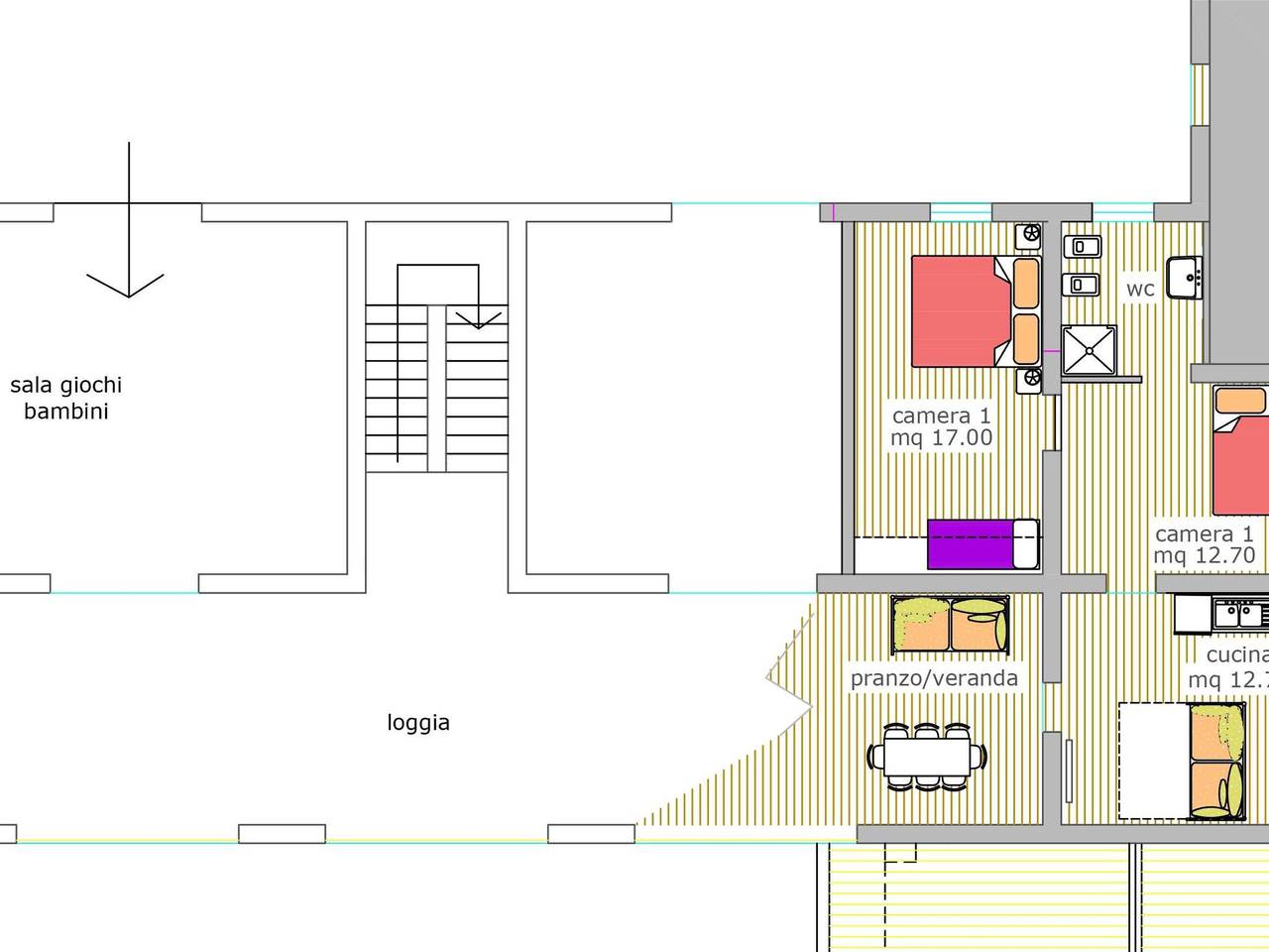 Appartamento intero, Wohnung "Vittorio" mit Dachterrasse in Gavardo, Prealpi Gardesane