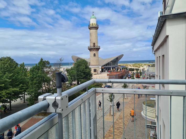 Ferienwohnung für 2 Personen, mit Balkon in Rostock