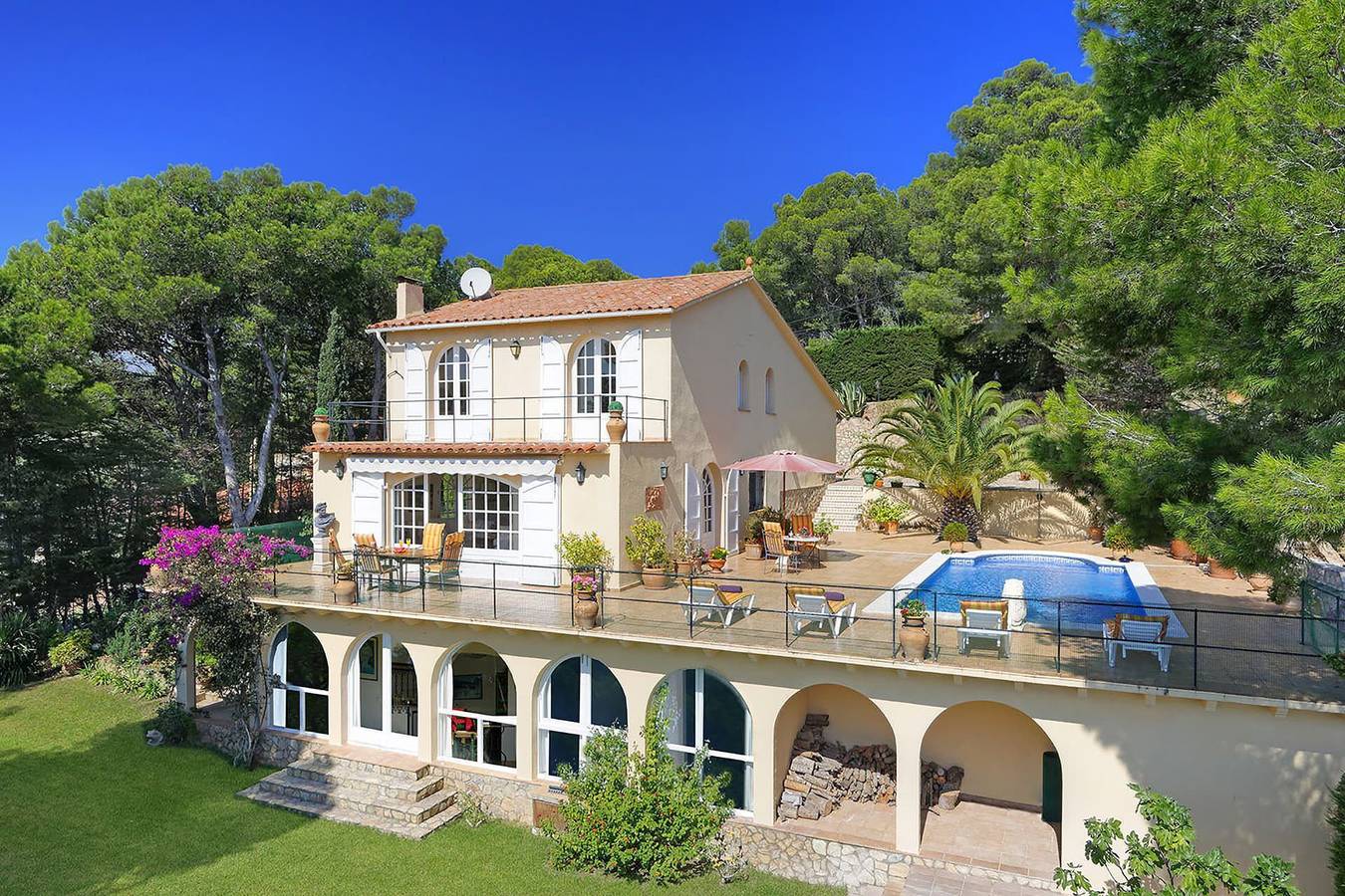Villa pour 6 personnes avec balcon in Aigua Xelida, Palafrugell