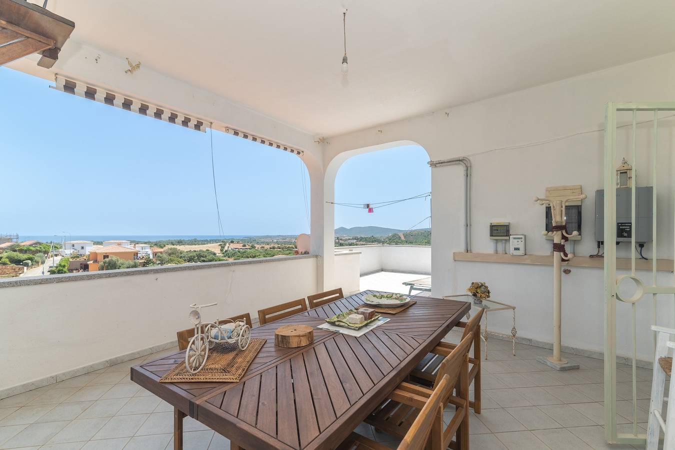 Ganze Wohnung, Ferienwohnung „Rifugio Sul Mare mit privatem Pool“, Meerblick, Wlan & Klimaanlage in Malamuri, Budoni