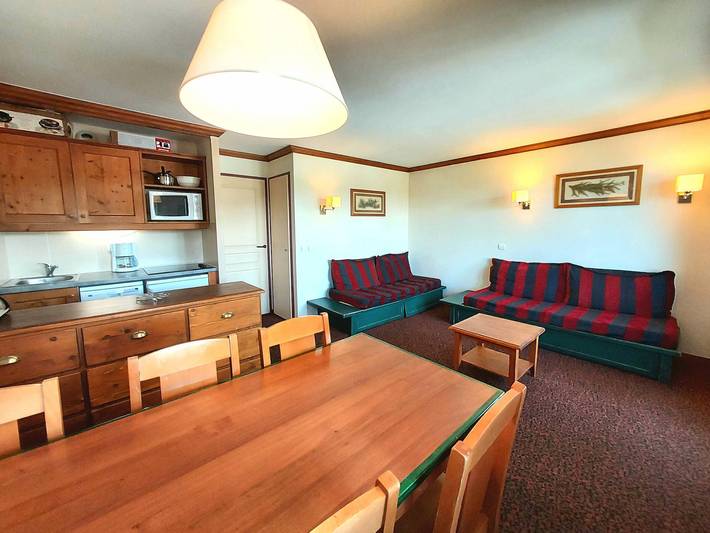 Gîte pour 6 personnes, avec balcon dans Plagne Soleil - 2