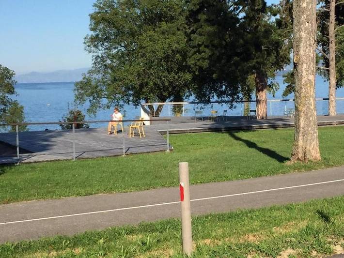Gîte pour 4 personnes, avec terrasse ainsi que vue sur le lac et vue à Excenevex - 3