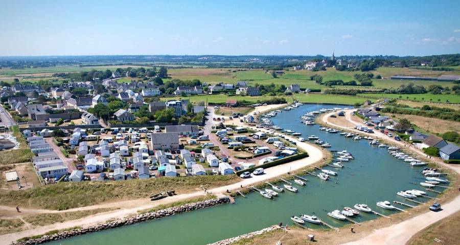 Camping voor 4 personen, met tuin en uitzicht in Cotentin