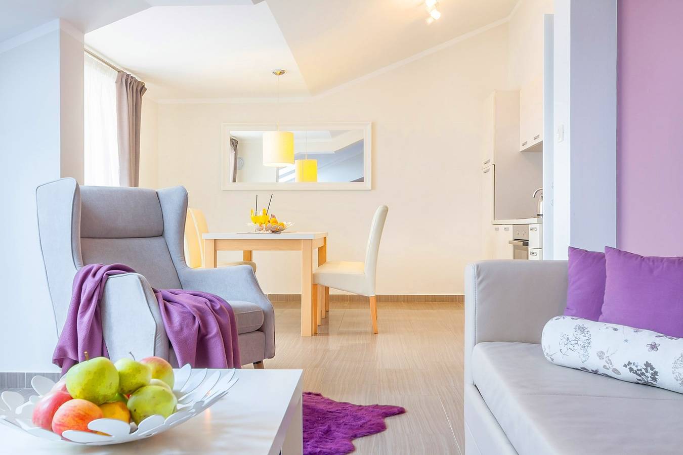 Ganze Wohnung, Elegante Ferienwohnung Mande 5 mit Meerblick in der Villa auf Krk in Zidarici, Krk