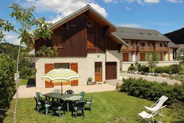 Gîte für 9 Personen, mit Terrasse, mit Haustier am Vercors