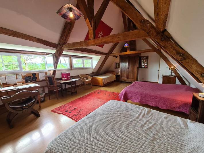 Chambre d’hôte pour 5 personnes, avec terrasse