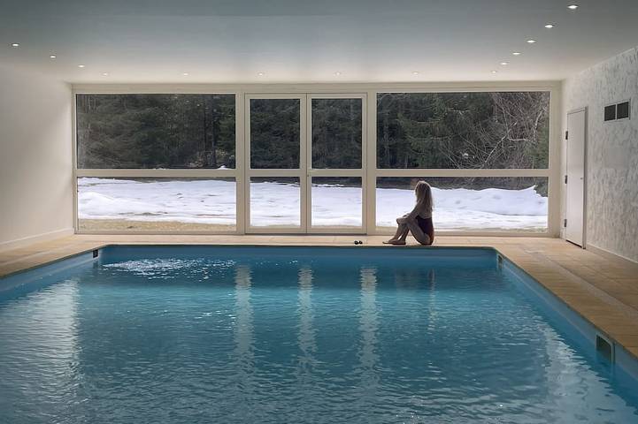 Location de vacances pour 4 personnes, avec piscine et jardin à Les Contamines-Montjoie